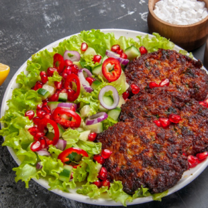 Special Peshawari Chapli Kabab Burger