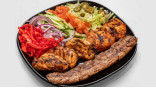 Mix Chicken & Kofta Kabab Plus 1 Naan