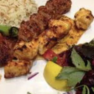 Combo Shish With 2 Naan
